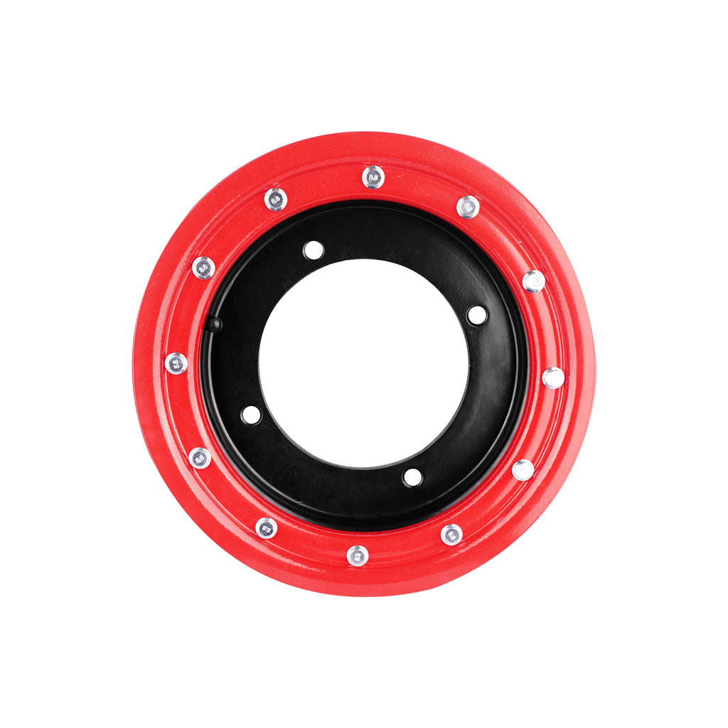 Bed Lock Rim Front Yamaha Raptor 700CC Red, ATV & UTV Wheels_2