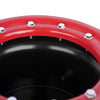 Beadlock Wheel Rim Rear Raptor ATV RED with OEM Lug Nuts_5