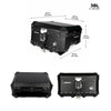 COOCASE S Shape 38L Black Motorcycle Top Rack for Top Box_5