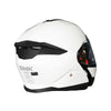 SMK Gullwing GL100 Gloss White Modular Flip-Up Helmet _5