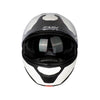 SMK Gullwing GL100 Gloss White Modular Flip-Up Helmet _7