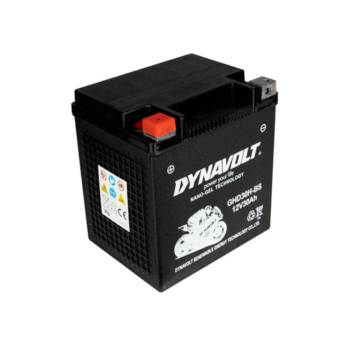 Dynavolt GHD30HL-BS 12V 30Ah Gel Motorcycle Battery_1