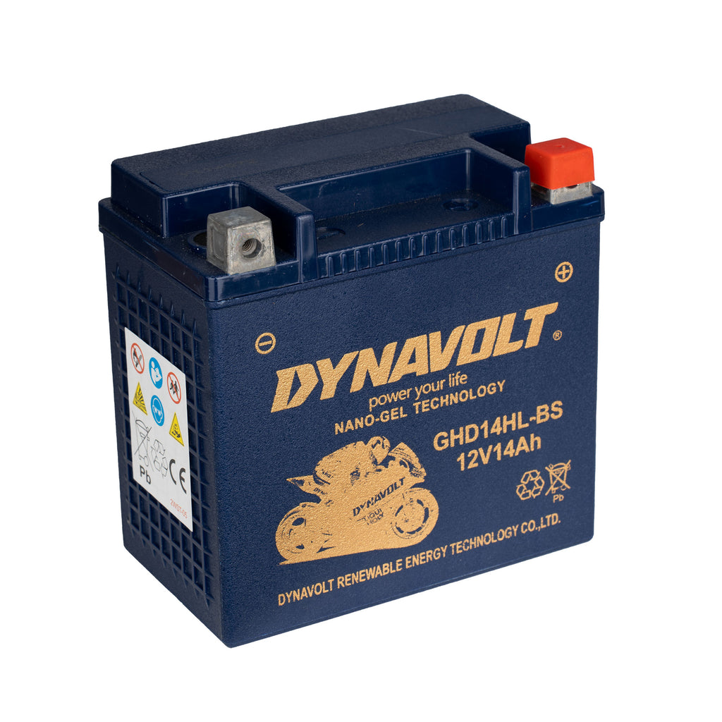 Dynavolt GHD14HL-BS 12V 14Ah Nano Gel Motorcycle Battery_1