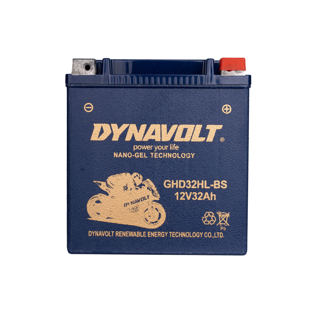 Dynavolt GHD32HL-BS 12V 32Ah Nano Gel Motorcycle Battery_2