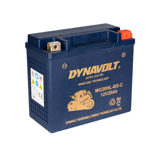 Dynavolt GHD20HL-BS-C 12V 20Ah Nano Gel Motorcycle Battery_1