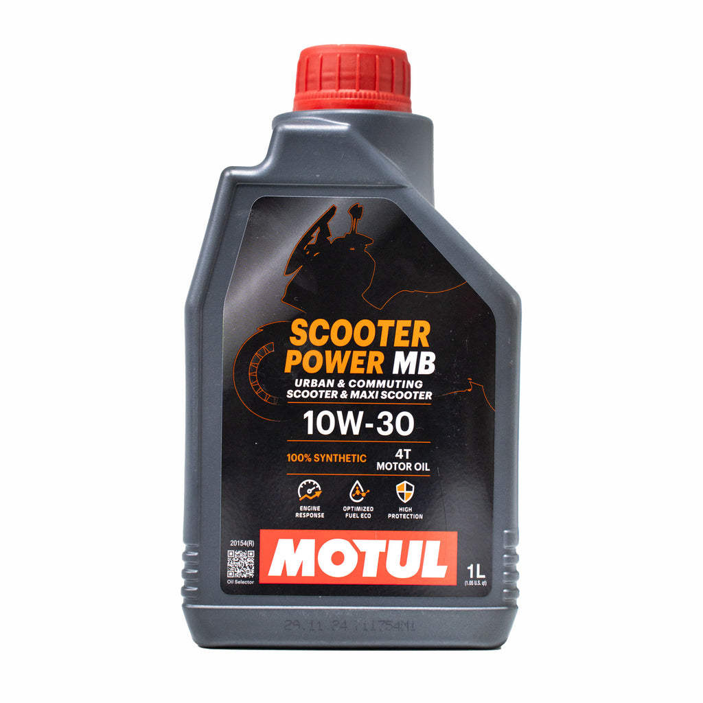 MOTUL Scooter Power 4T 10W30 Synthetic Engine Oil for Automatic Scooters_1