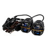 Future Eye X80 Motorcycle Auxiliary Driving LED Headlight_2