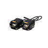 Future Eyes F150R Motorcycle LED Auxiliary Light Yellow + White Wired Switch_3
