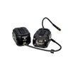 Future Eyes F150R Motorcycle LED Auxiliary Light Yellow + White Wired Switch_5