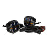 FUTURE EYE X100 Motorcycle LED Auxiliary Driving Light Dual Color Yellow & White_2