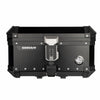 COOCASE 38L Motorcycle Top Luggage Box & Top Rack Case Black Rear - 855572