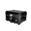 COOCASE 38L Motorcycle Top Luggage Box & Top Rack Case Black Rear - 855572