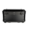 COOCASE 38L Motorcycle Top Luggage Box & Top Rack Case Black Rear - 855572