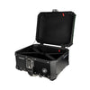COOCASE 38L Motorcycle Top Luggage Box & Top Rack Case Black Rear - 855572