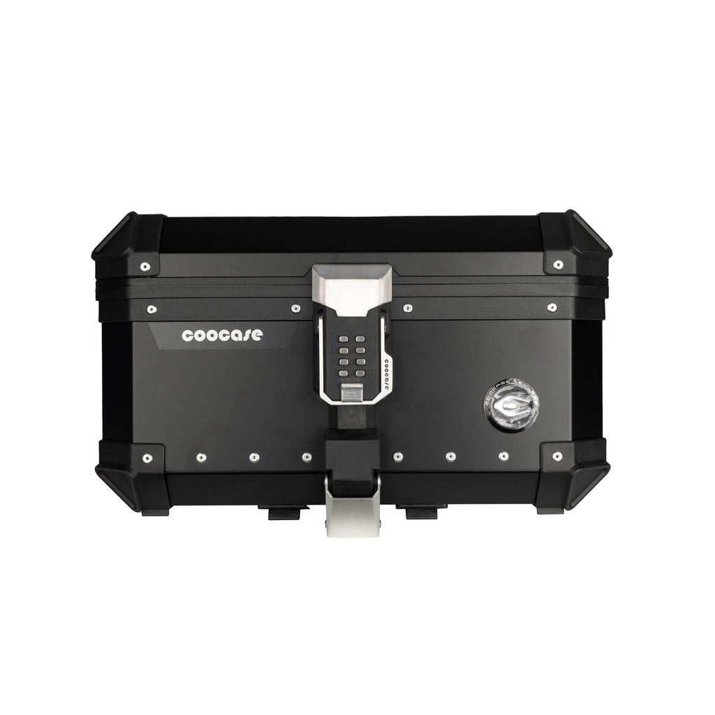 COOCASE S Shape 38L Black Motorcycle Top Rack for Top Box_2