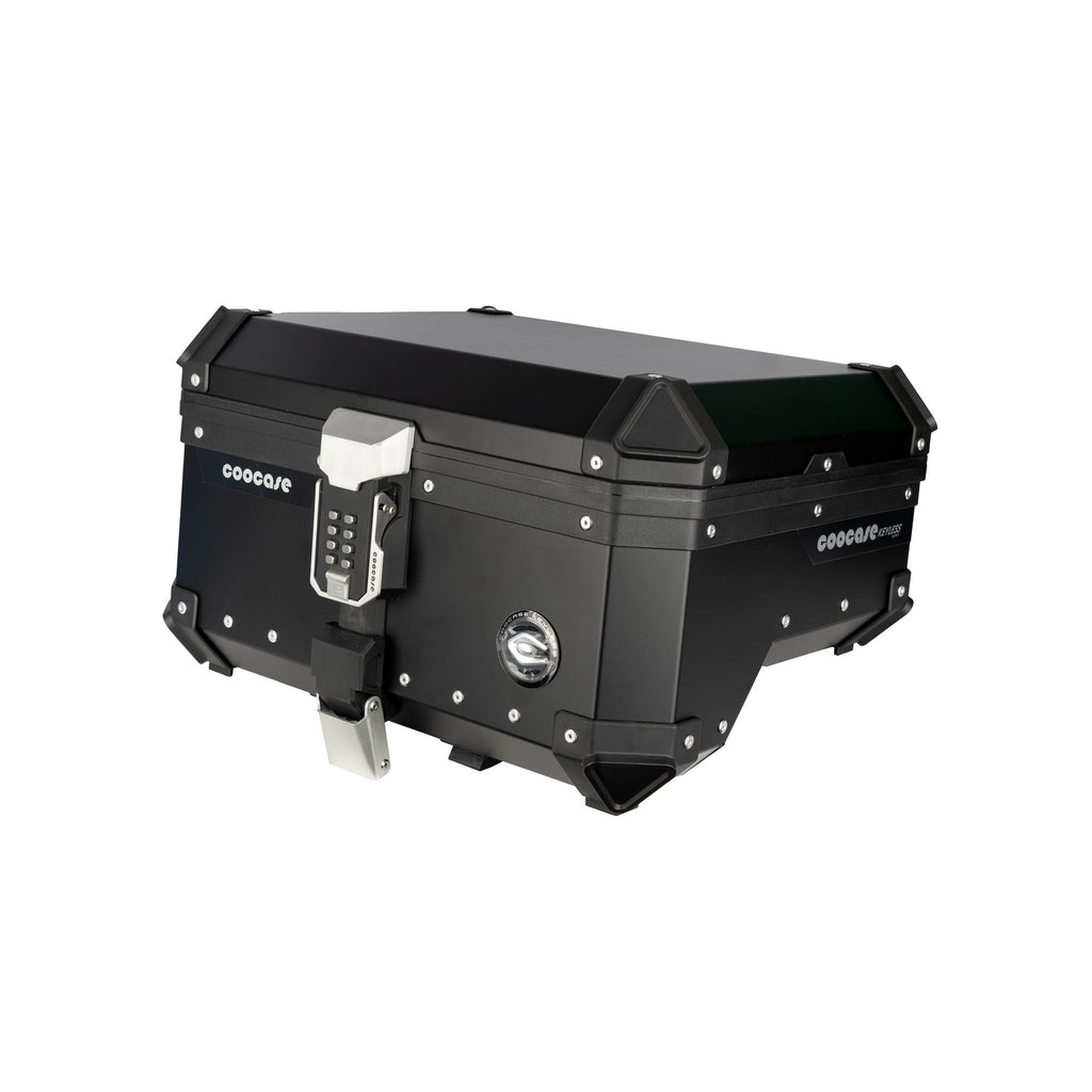 COOCASE S Shape 38L Black Motorcycle Top Rack for Top Box_1