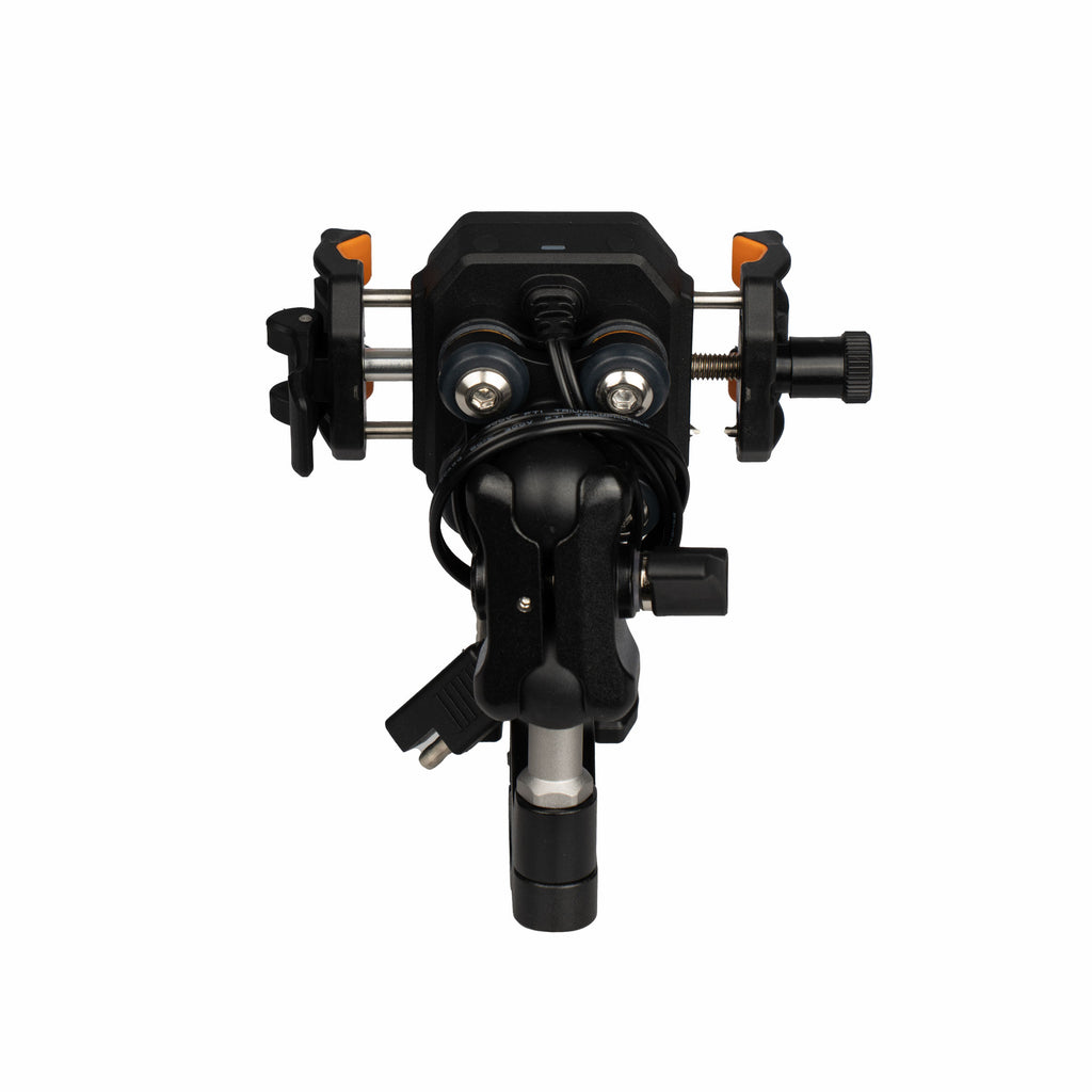 LanParte LPT01-E Motorcycle Phone Holder With Wireless Charging Anti Vibration Rod Clamp_5