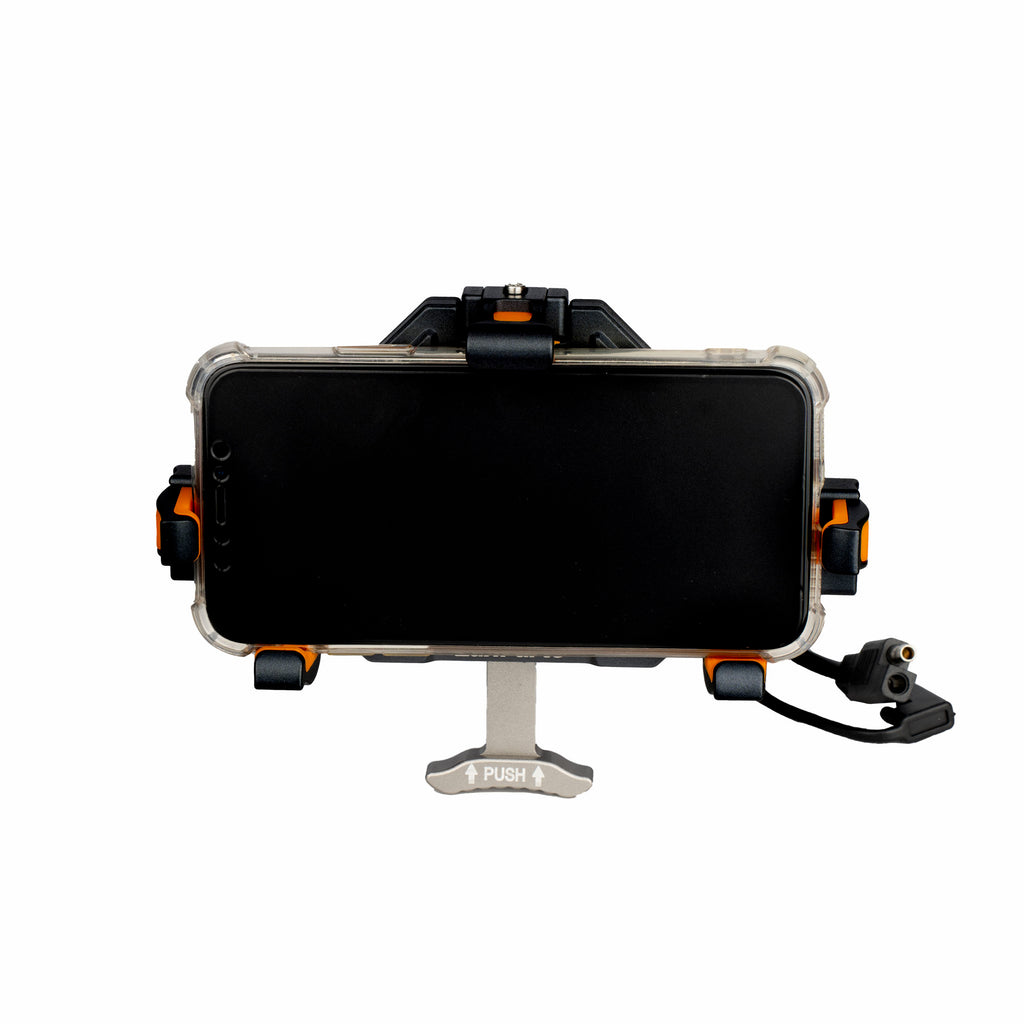 LanParte UBA MC Motorcycle Phone Holder with 15W Wireless Charging_5