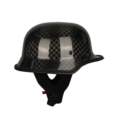 LV COOL Lightweight German Carbon Fiber Novelty Skull Cap Helmet - 078585