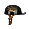 Half Shell Skull DOT Baseball Cap Style Helmet - 835621