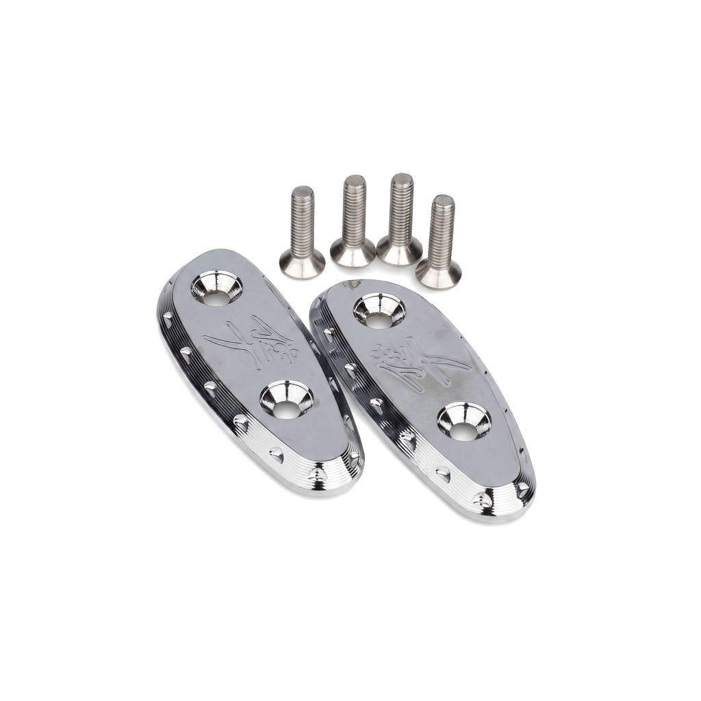 Savage Chrome Mirror Base Plates for Suzuki GSX1300R Hayabusa 1999-2020_1