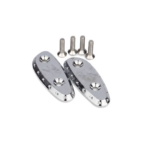 Savage Chrome Mirror Base Plates for Suzuki GSX1300R Hayabusa 1999-2020_1