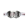 VEMAR Kid's Protective On/Off-Road Dirt Bike Goggles - White Color_5