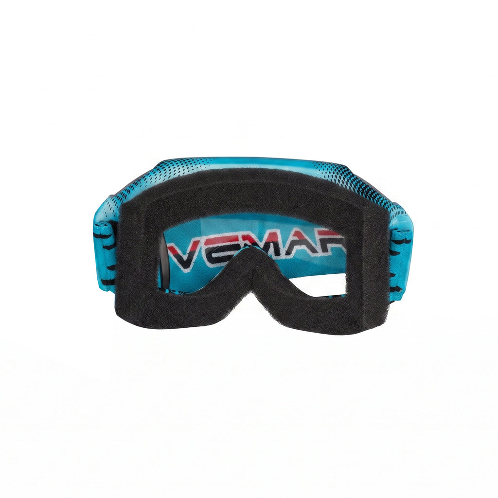 VEMAR Kid's Protective On/Off-Road Dirt Bike Goggles - Blue Color_9