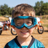 VEMAR Kid's Protective On/Off-Road Dirt Bike Goggles - Blue Color_11