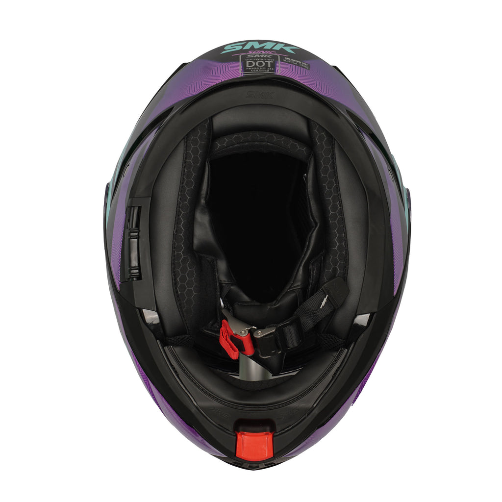 SMK Gullwing Sonic GL295 Modular Flip Up Full Face Helmet_8
