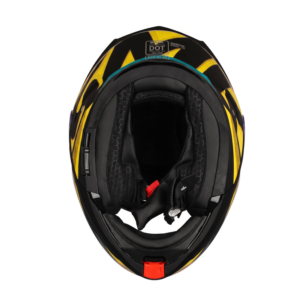 SMK Gullwing Venture MA 248 Flip Up Modular Full Face Helmet_5