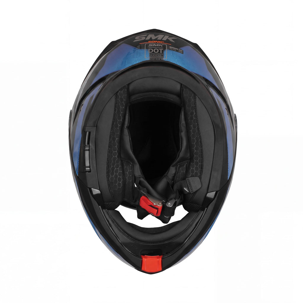 SMK Gullwing Sonic GL256 Modular Flip Up Motorcycle Helmet_7