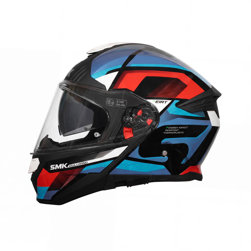 SMK Gullwing Venture GL253 Modular Flip Up Full Face Helmet_5