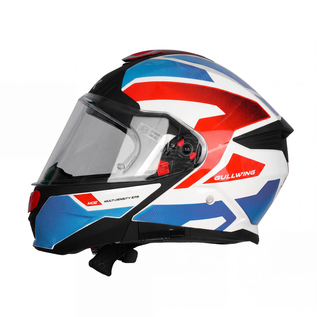 SMK Gullwing Sonic GL153 Modular Flip-Up Motorcycle Helmet_6