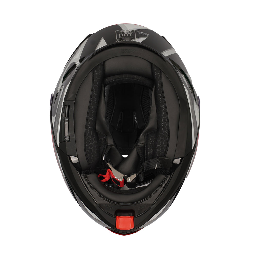 SMK Gullwing Venture GL 213 Flip Up Modular Motorcycle Helmet_7