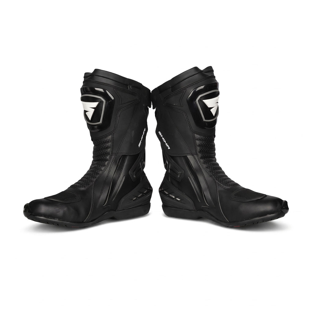 SHIMA RSX-6 Sport Riding Protection Motorcycle Boots In Black_5