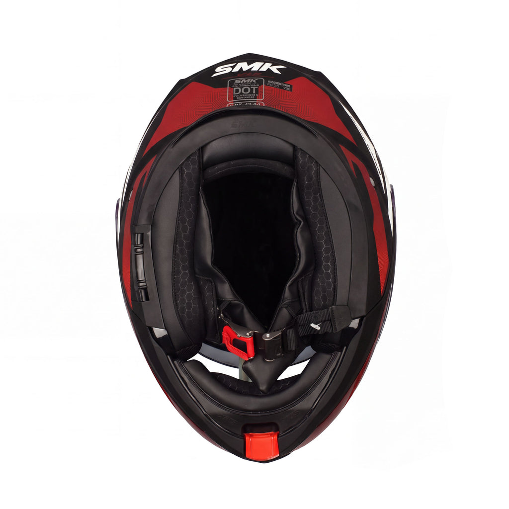 SMK Gullwing V2 Sonic MA231 Modular Flip Up Motorcycle Helmet_6