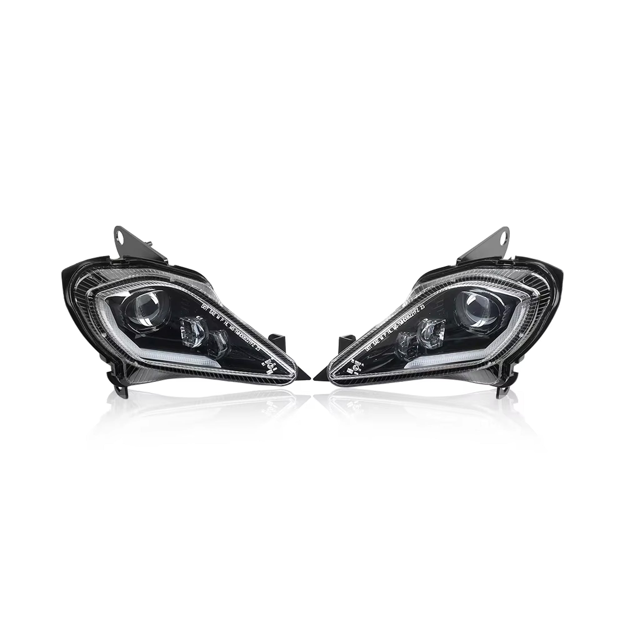 Yamaha Raptor DRL Adjustable Turn Signal LED Headlight for ATV - 827432_1