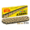 DID 530VX3 120 Links X-Ring Motorcycle Chain Gold