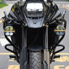 FUTURE EYE X100 Motorcycle LED Auxiliary Driving Light Dual Color Yellow & White_9