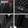 VEMAR S-175 Motorcycle Body Armor CE Motocross Protector In Black Red_3
