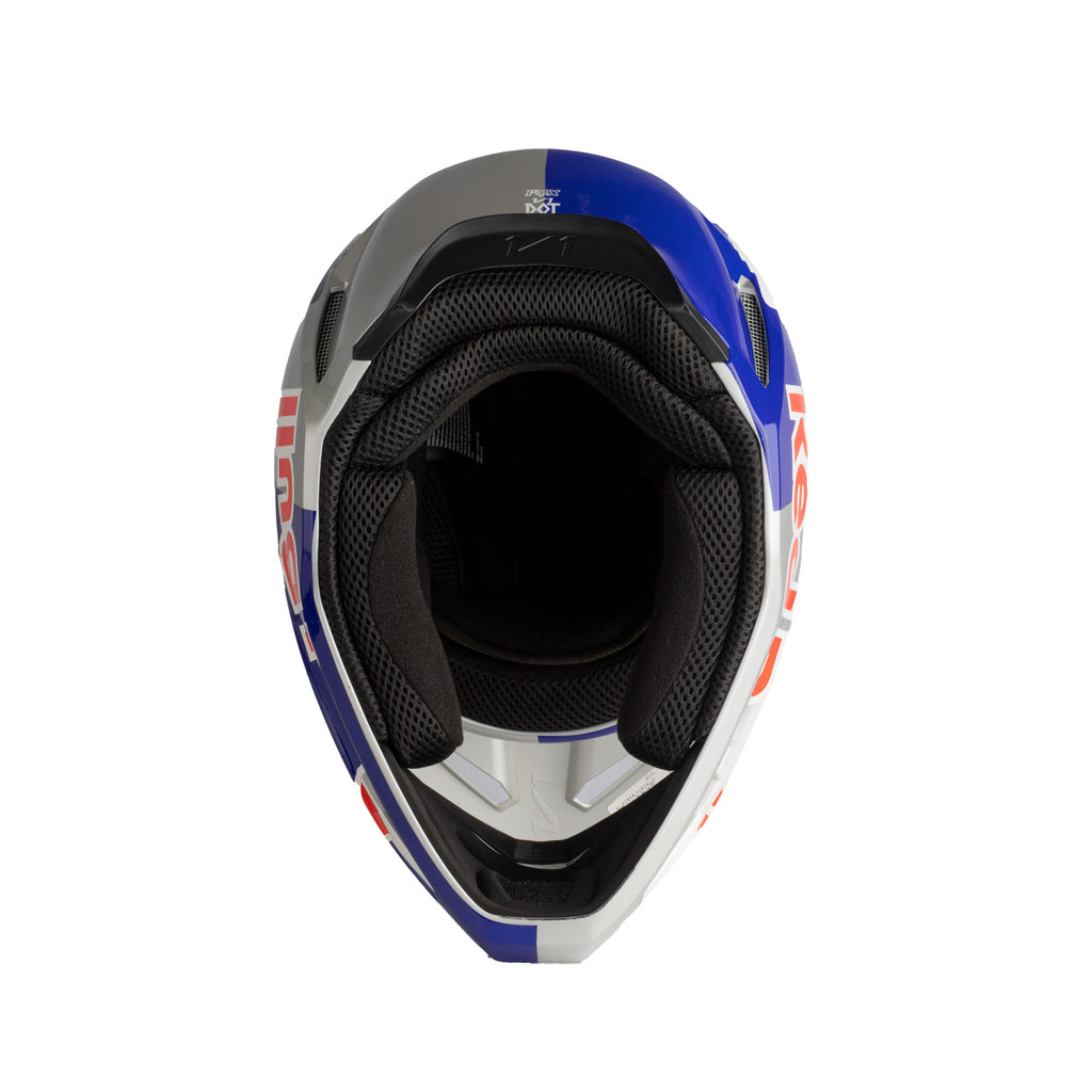 Premium Red Bull Solid V1 Full Face Racing Aerodynamic Motocross Helmet - 836605