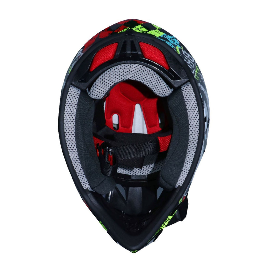 O’Neal 2SRS Rancid Youth Helmet DOT Approved Motocross Gear_5