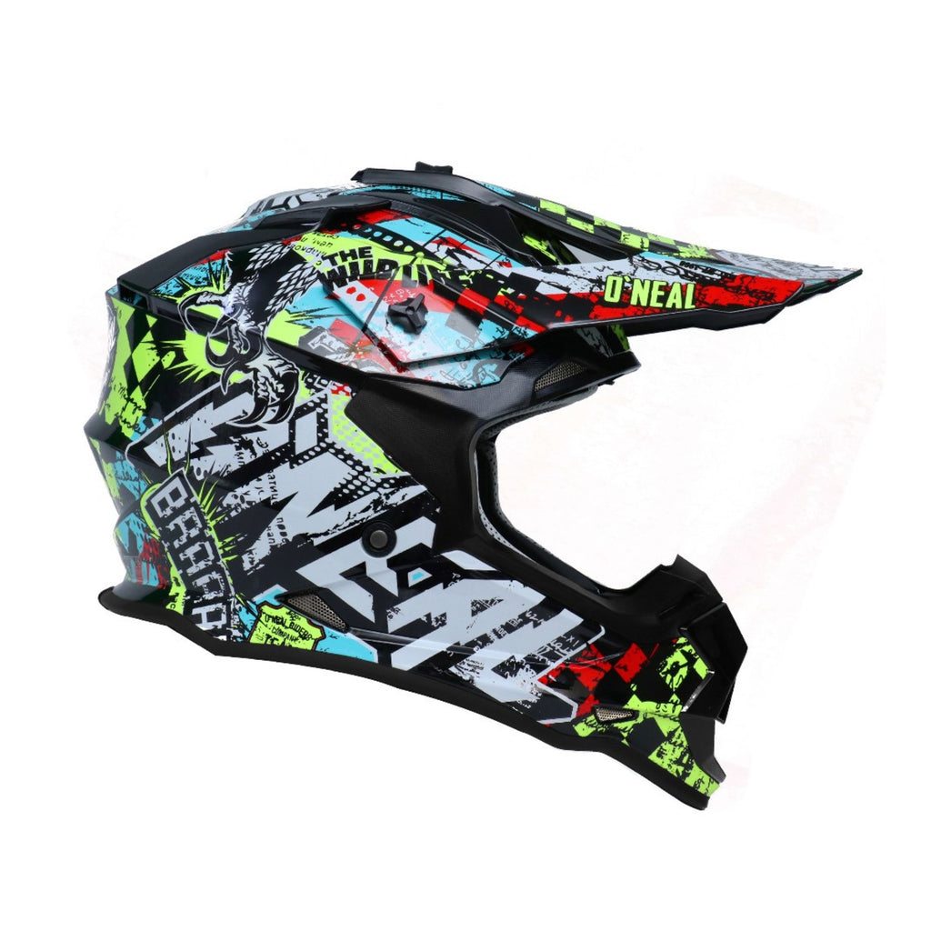 O’Neal 2SRS Rancid Youth Helmet DOT Approved Motocross Gear_2