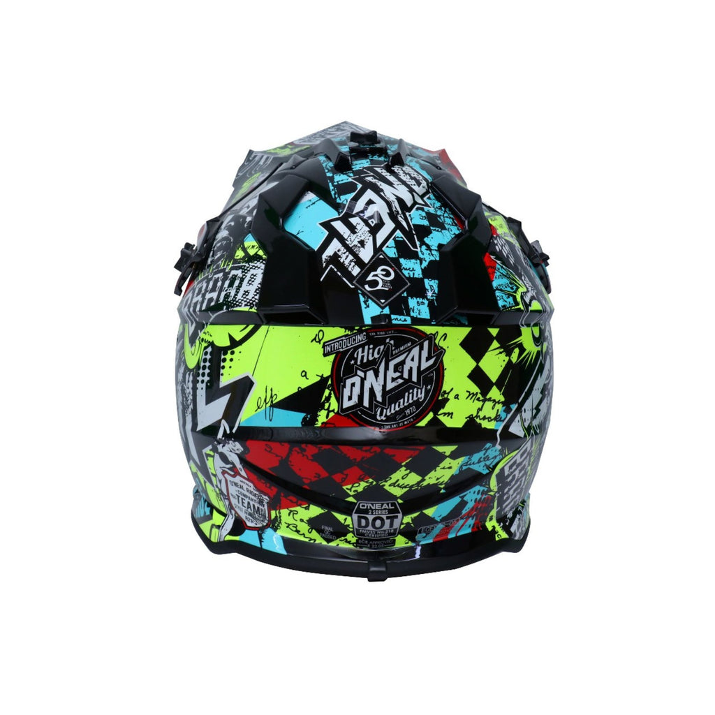 O’Neal 2SRS Rancid Youth Helmet DOT Approved Motocross Gear_3