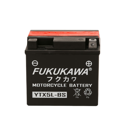 Fukukawa YTX5L-BS Gel Sealed 12V Motorcycle Battery