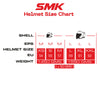 SMK GTJ Solid GL 100 Open Face Helmet with Dual Shell & Sun Visor_7