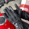 RS Gloves RS08 Black/Red Lightweight Motorcycle Riding Gloves_8