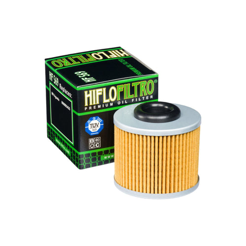 Hiflo Oil Filter HF569 Motorcycle Engine Oil Filter for MV Agusta - EB11246377