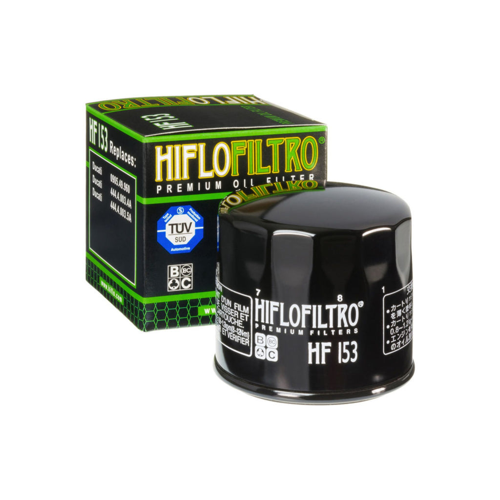 Hiflofiltro HF153 Motorcycle Oil Filter for Ducati, Bimota, Cagiva_1